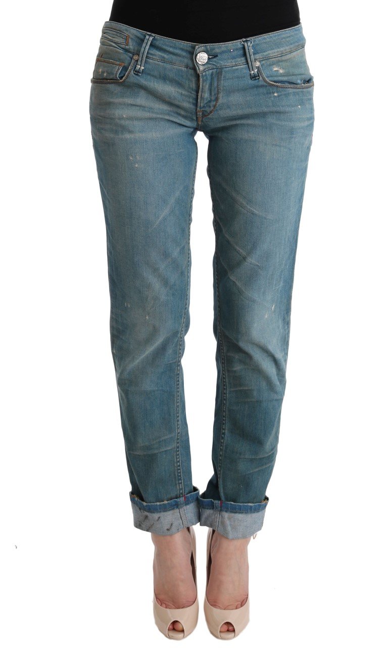 Acht Women's Cotton Bottoms Slim Fit Jeans Blue SIG30553 - W26