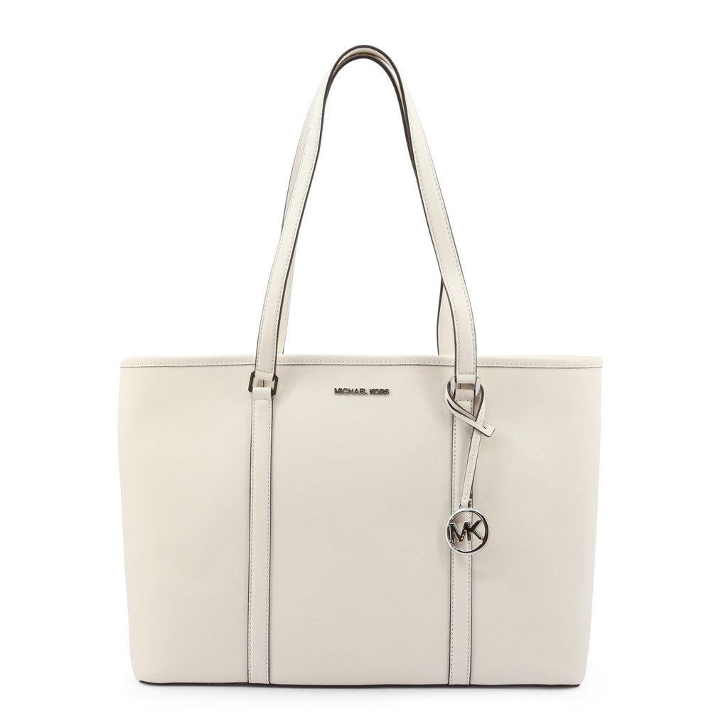 Michael Kors Women's Sady Shopping Bag White 347001 - white NOSIZE