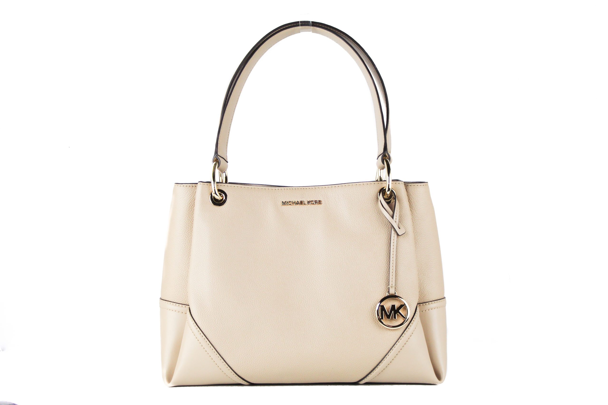 Michael Kors Women's Nicole Tote Bag Beige 39761