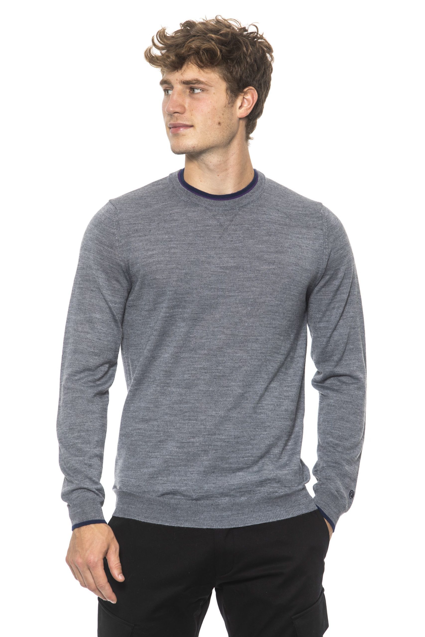 +39 MASQ Men's Sweater Gray 31272605 - S