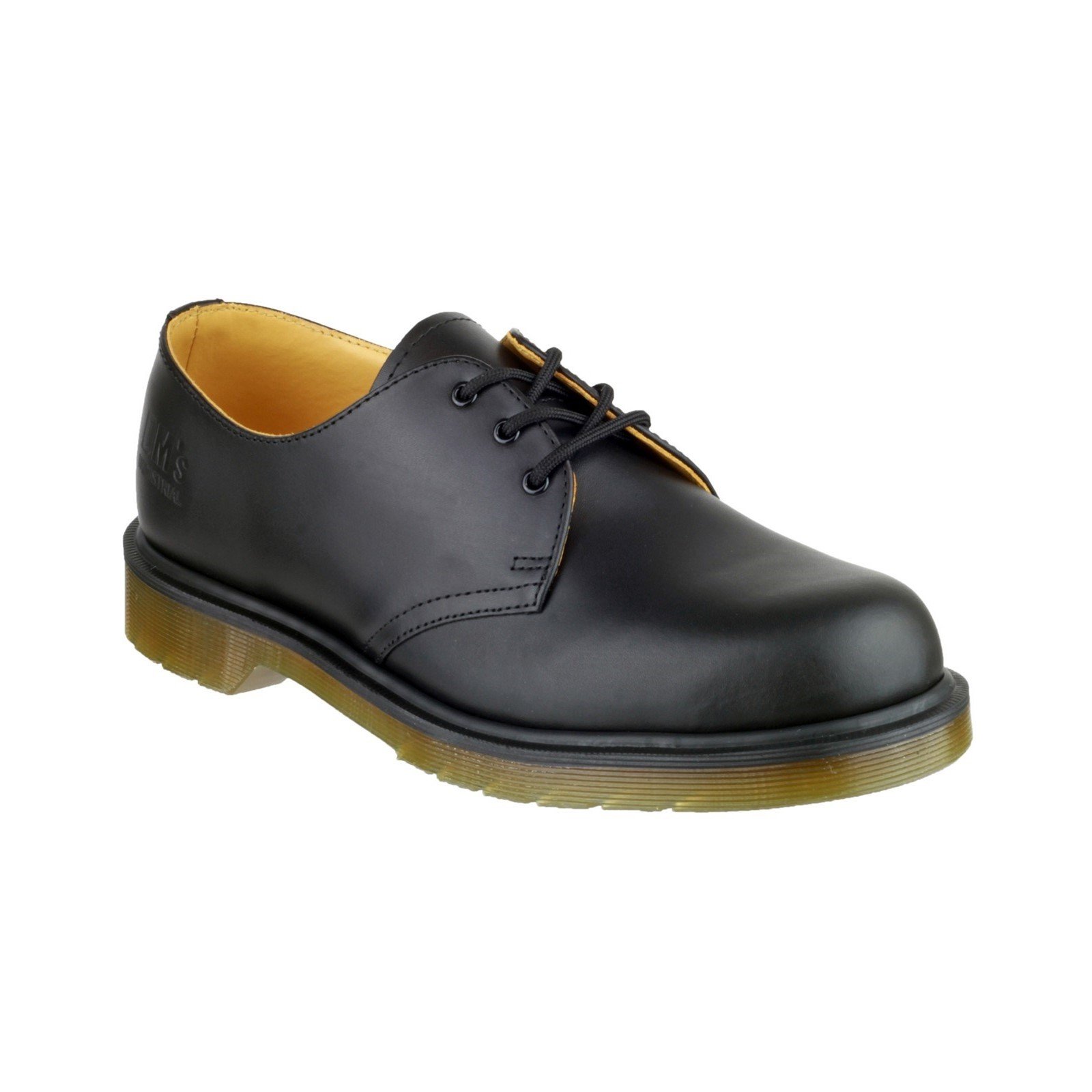 Dr Martens Men's Lace-Up Leather Derby Shoe Black 04915 - Black 3