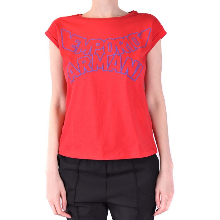 Emporio Armani Women's T-Shirt Red 229554 - red 36