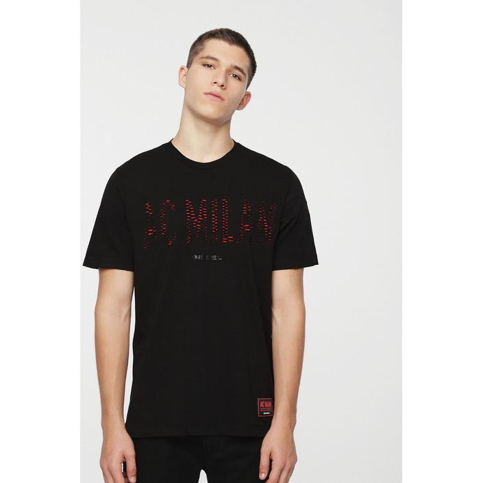 Diesel Men's T-Shirt Black 270802 - black L