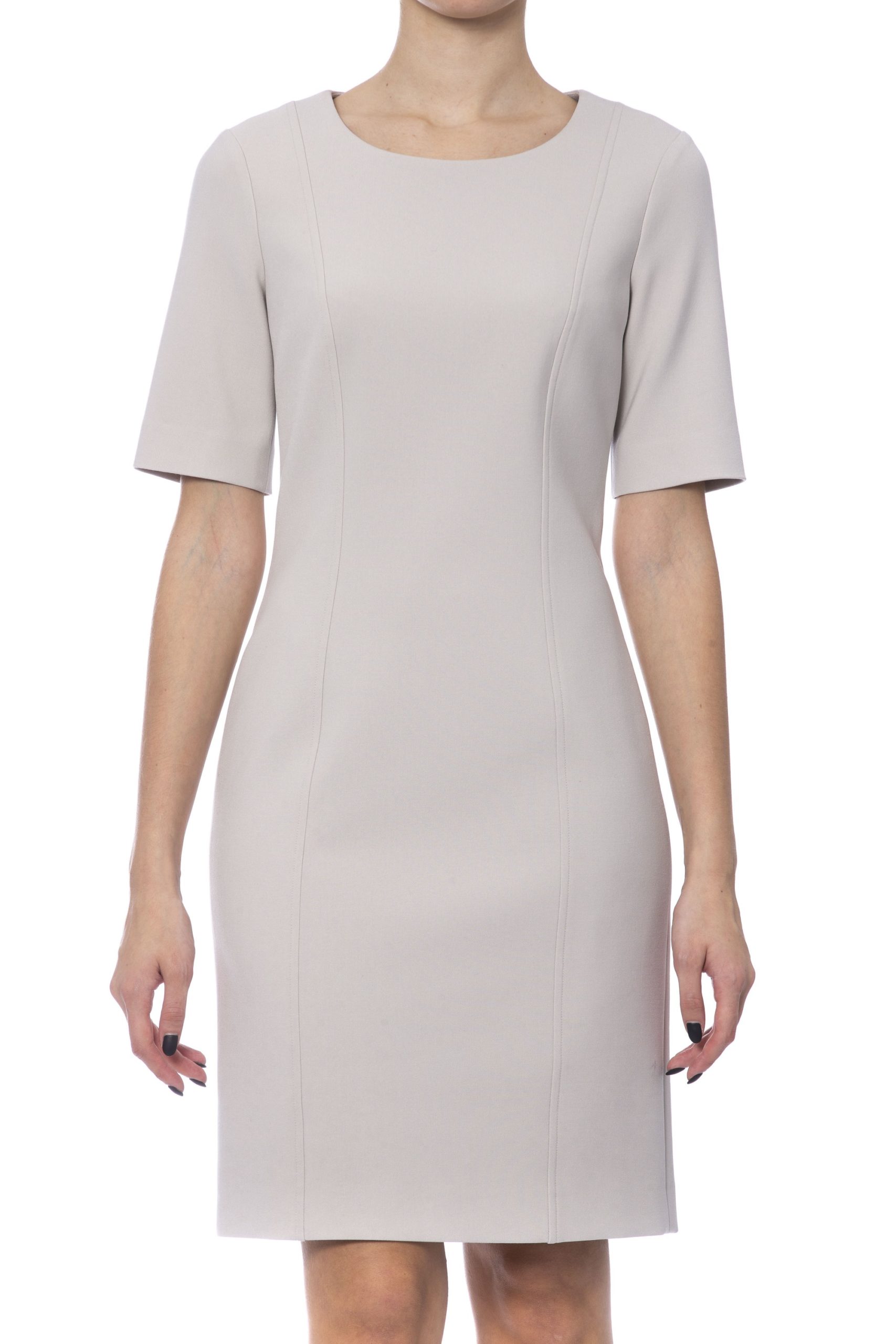 Peserico Women's Dress Beige PE993546 - IT46 | L