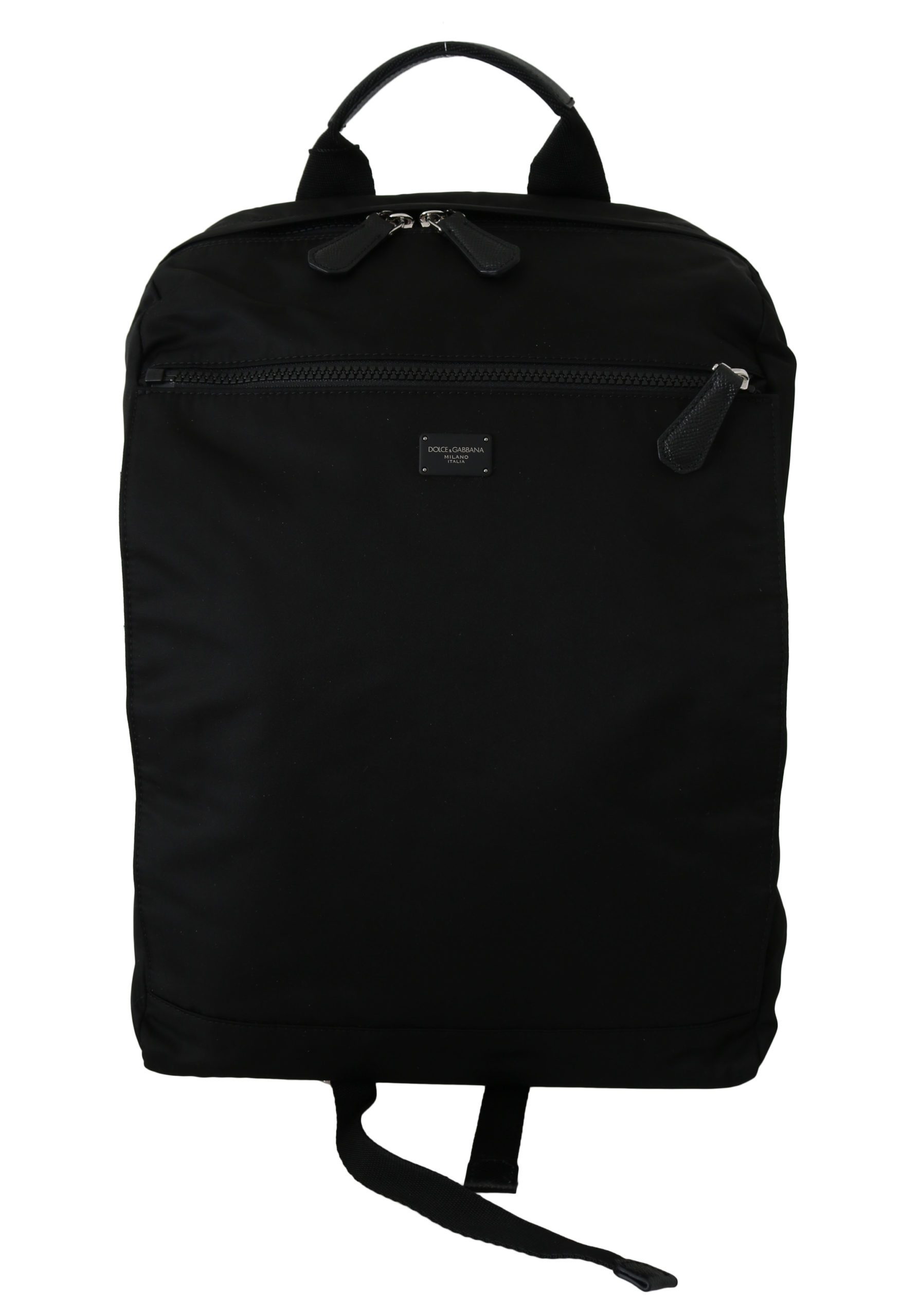 Dolce & Gabbana Men's School Travel Backpack Black VAS8795