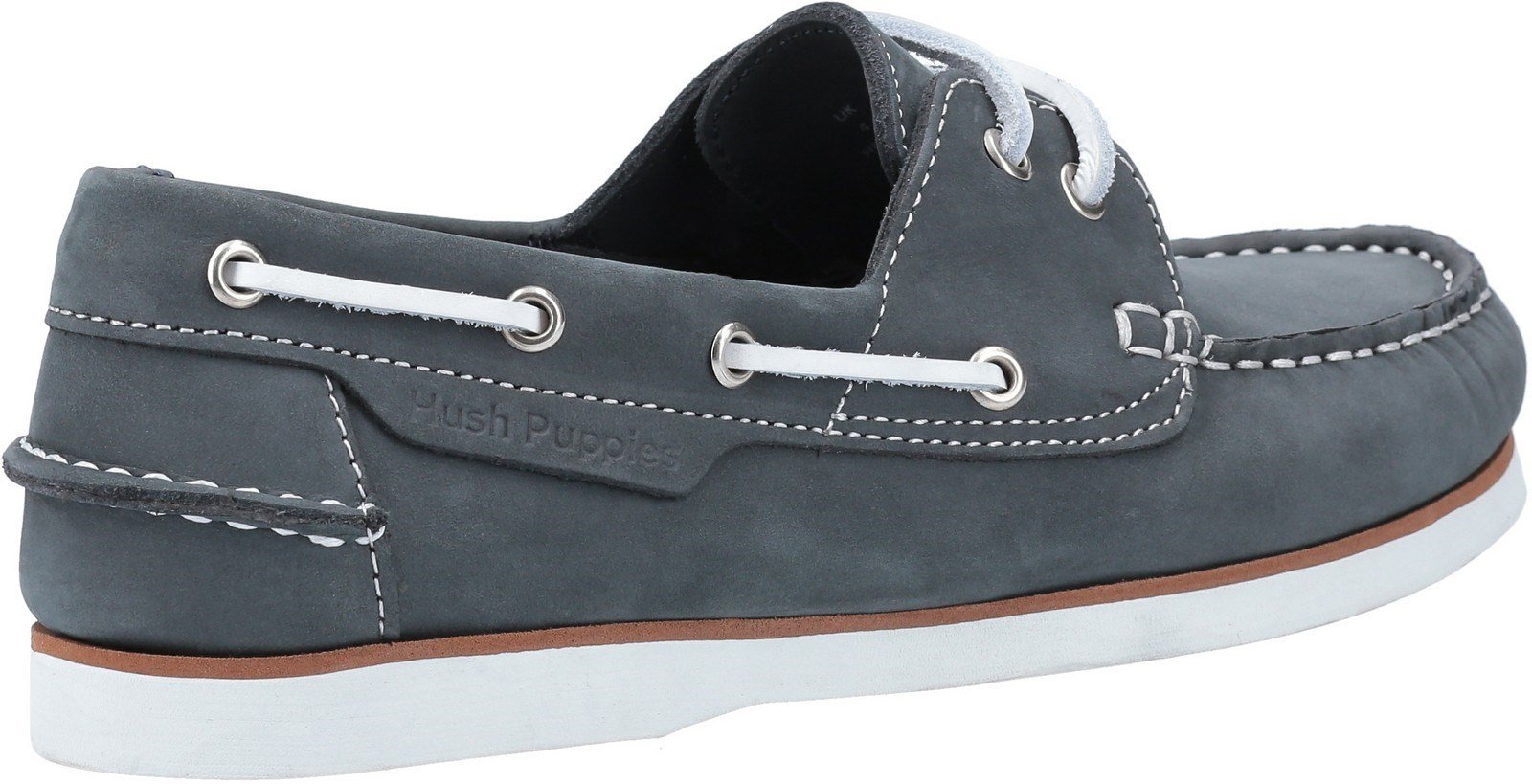 Hush Puppies Women's Hattie Lace Up Boat Shoe Various Colours 30223-51424 - Navy 3