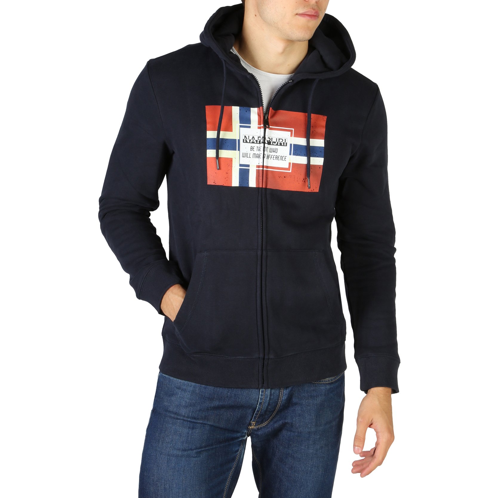 Napapijri Men's Sweatshirt Various Colours NP0A4EN71601 - blue S