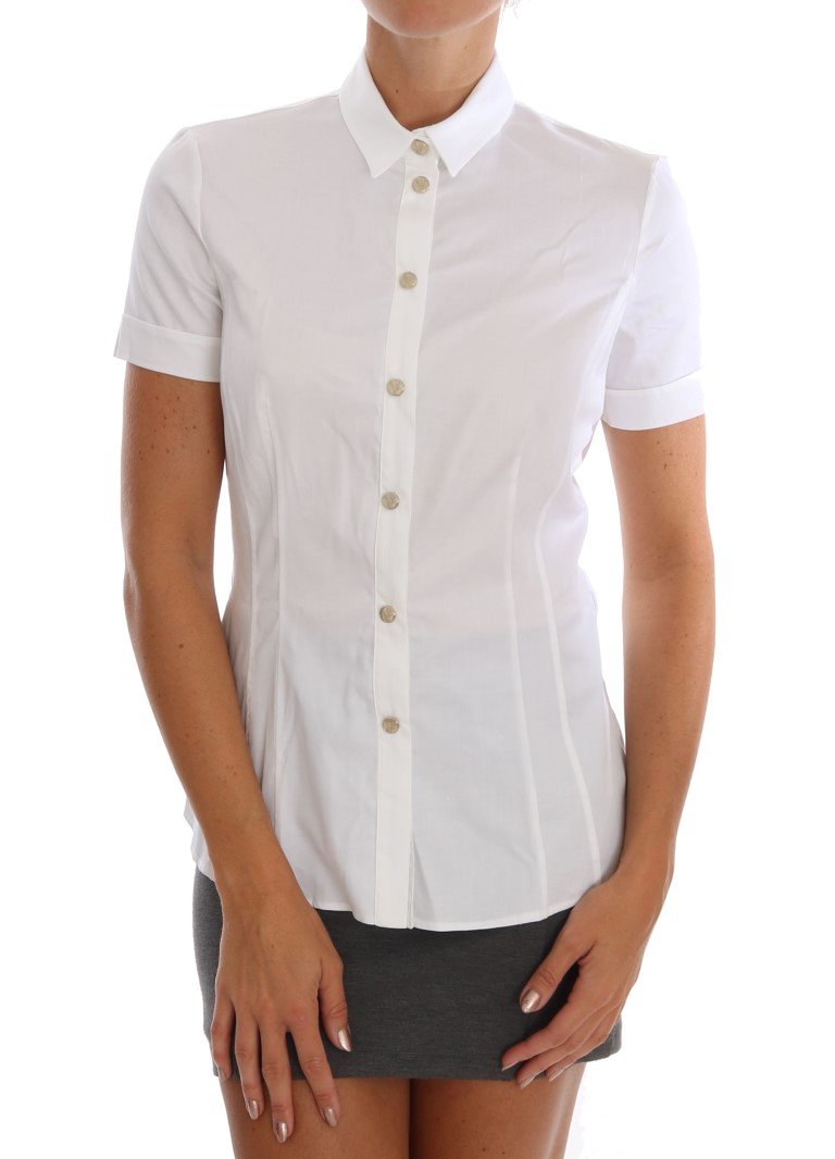 Versace Jeans Women's Shirt White TSH1472 - IT40|S