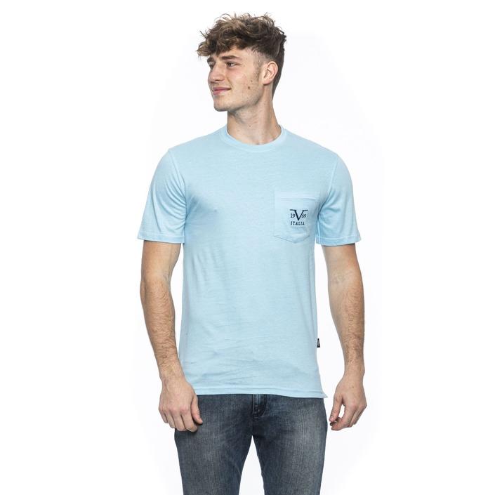 19v69 Italia Men's T-Shirt Blue 185342 - blue M