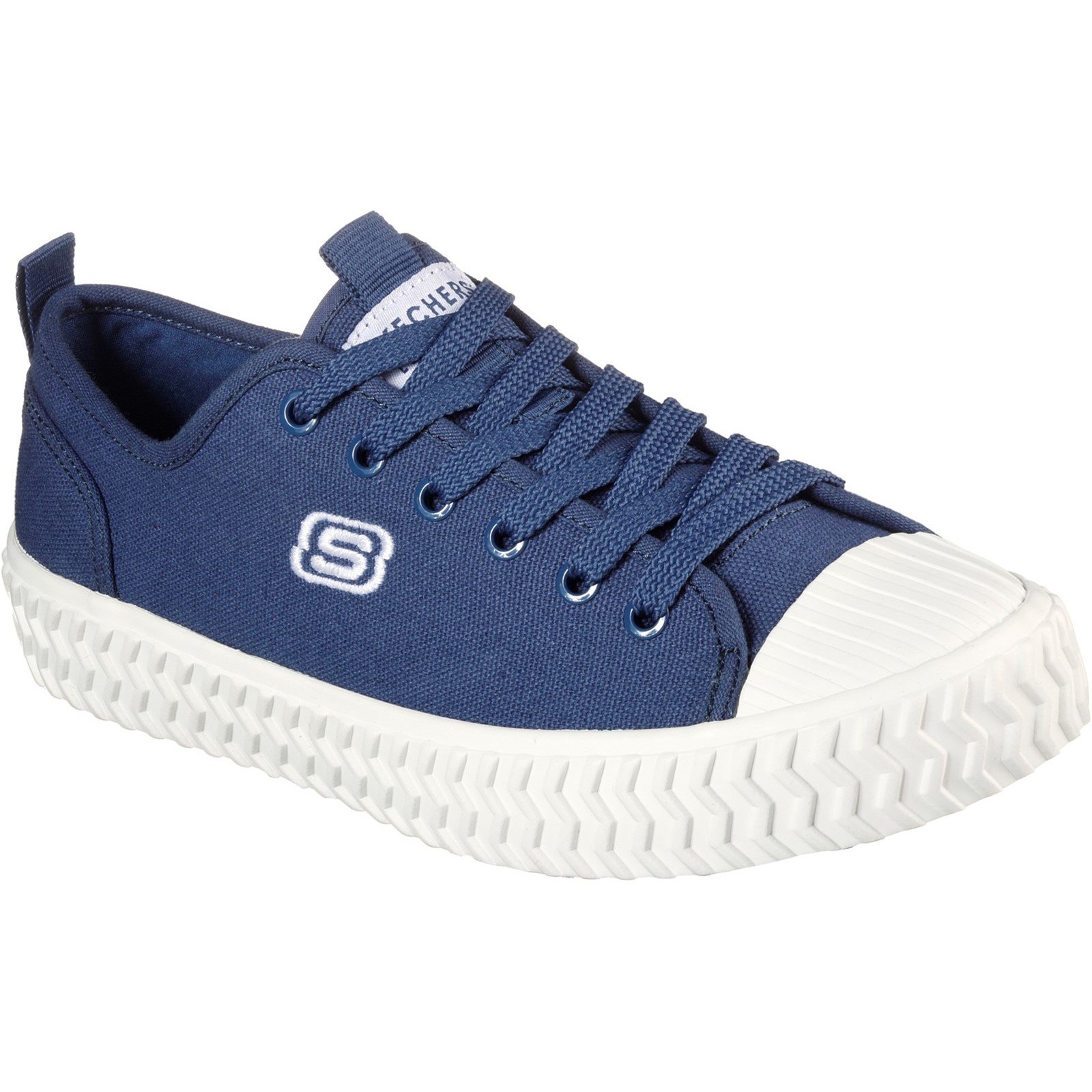 Skechers Women's Street Trax Auto Pilot Trainer Various Colours 32138 - Navy 8