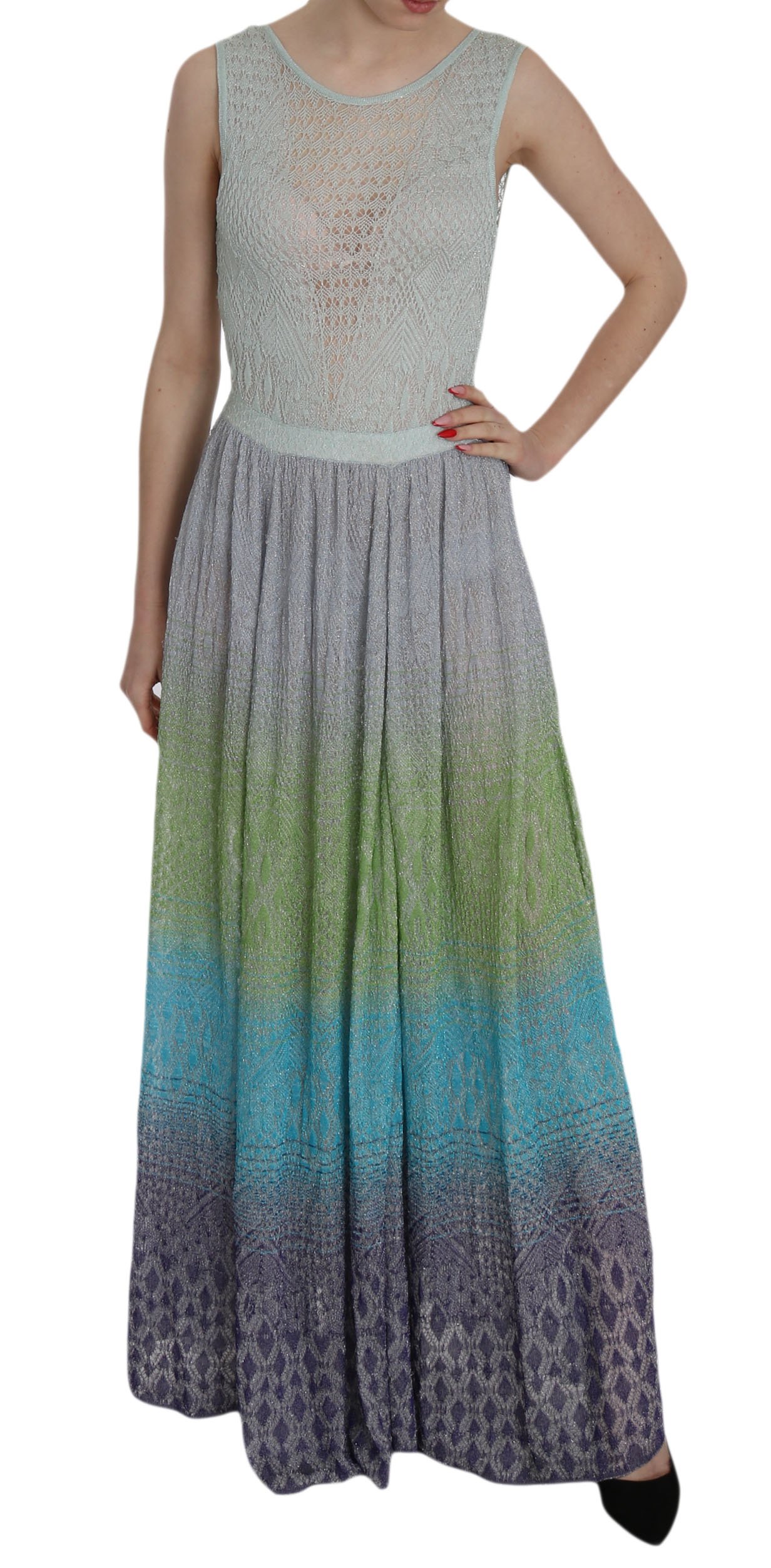 Missoni Women's See Through Donna Dress Multicolor DR1986 - IT42|M
