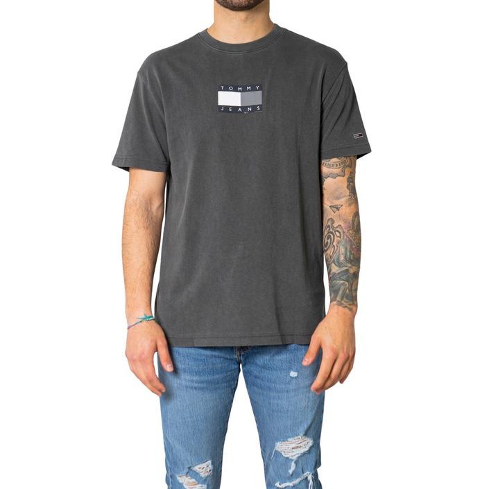 Tommy Hilfiger Jeans Men's T-Shirt Grey 248680 - grey S