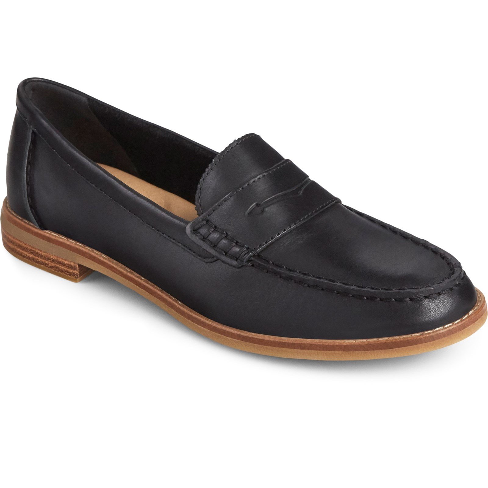 Sperry Women's Seaport Penny Loafer Various Colours 32403 - Black 5
