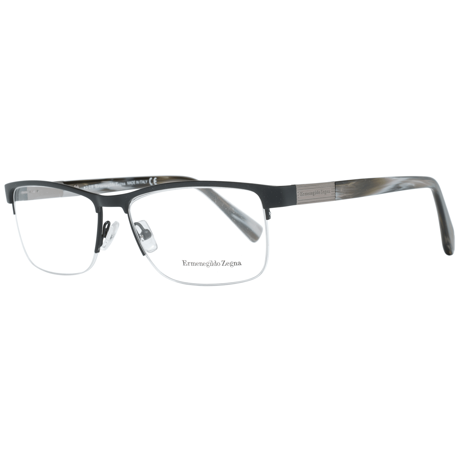 Ermenegildo Zegna Men's Optical Frames Eyewear Black EZ5077 56002