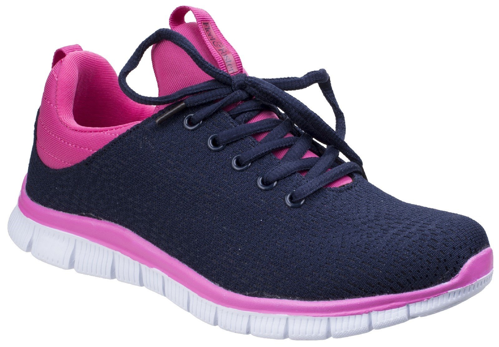 Fleet & Foster Women's Pompei Summer Trainer Various Colours 26309-43911 - Navy 3