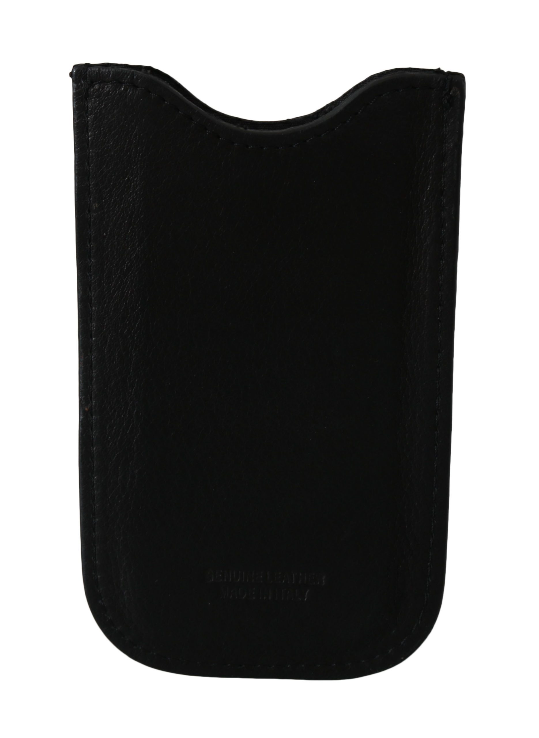 John Galliano Men's Leather Multifunctional Wallet Black VAS8846