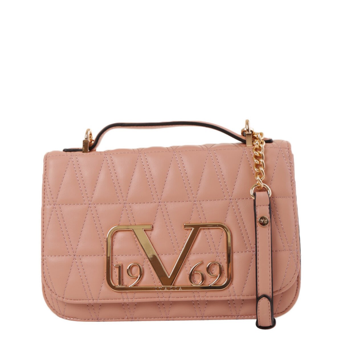 19v69 Italia Women's Shoulder Bag Various Colours 318906 - pink UNICA