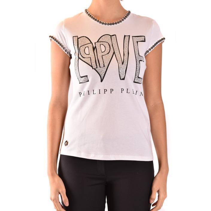 Philipp Plein Women's T-Shirt White 184667 - white L