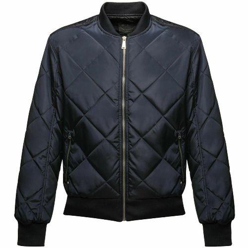 Regatta Men's Fallowfield Diamond Quilted Jacket Various Colours TRA456_41C - Navy XS