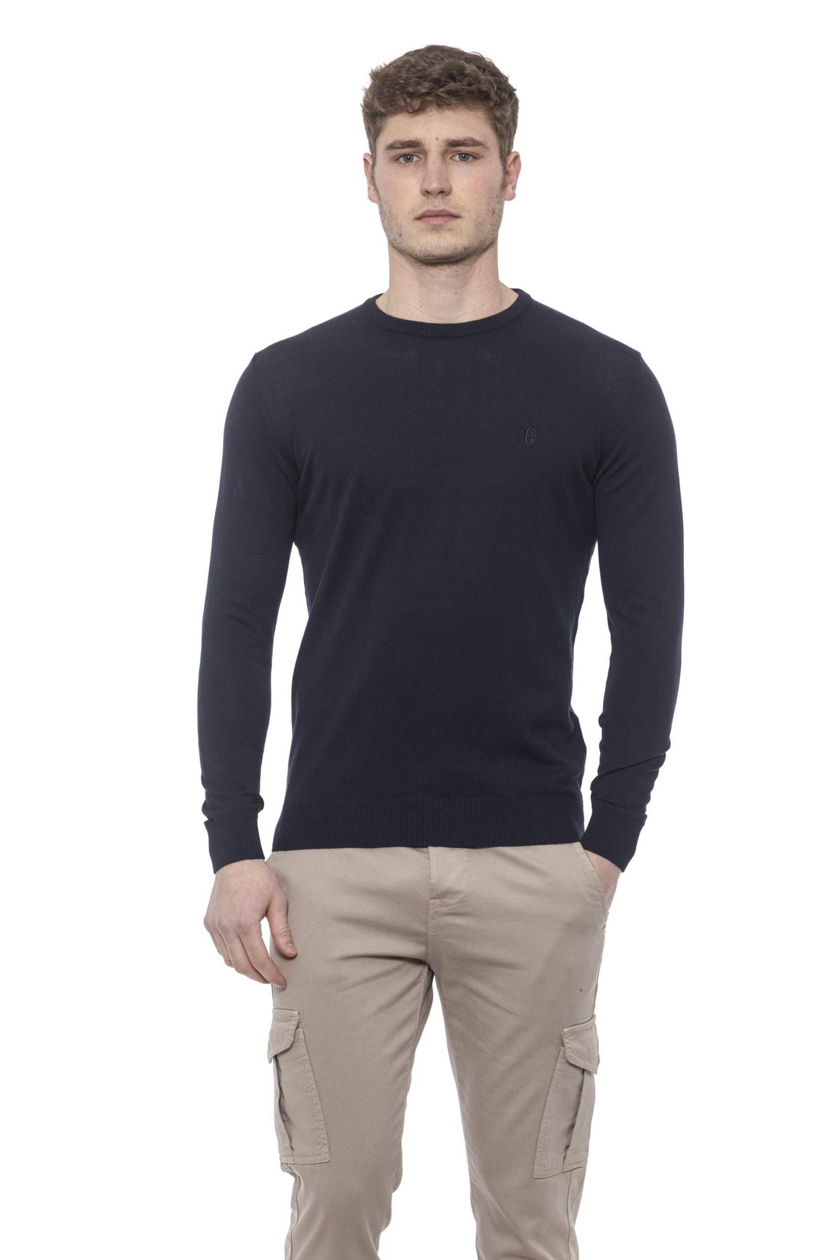 Conte of Florence Men's Sweater Blue CO1376426 - S