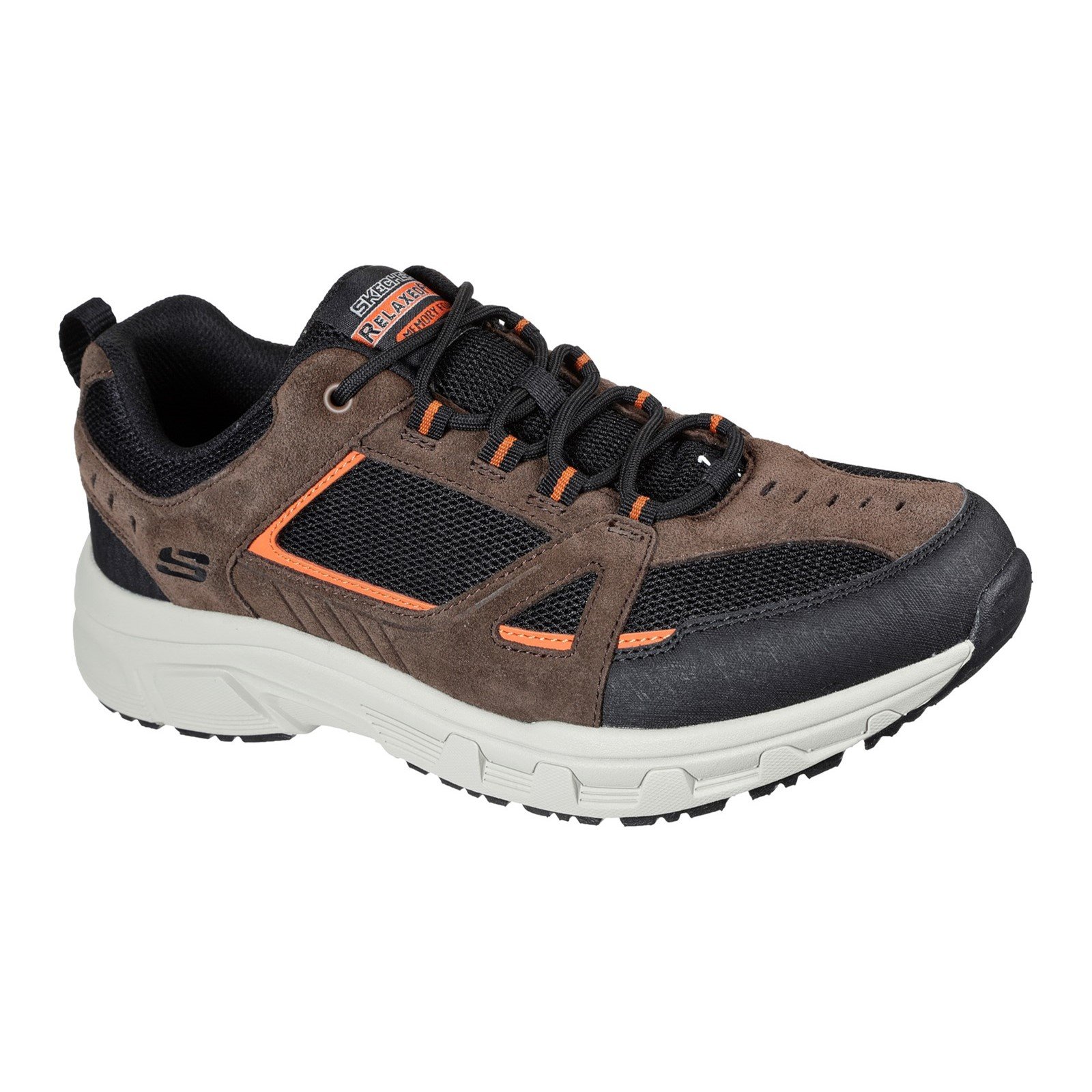 Skechers Men's Oak Canyon Duelist Trainer Various Colours 32187 - Chocolate/Black 10