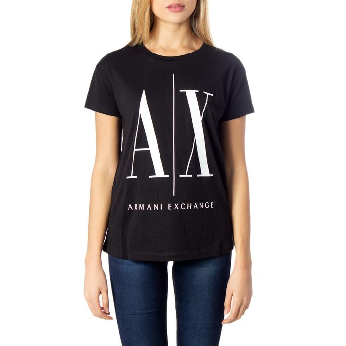 Armani Exchange Women's T-Shirt 169840 - black XS