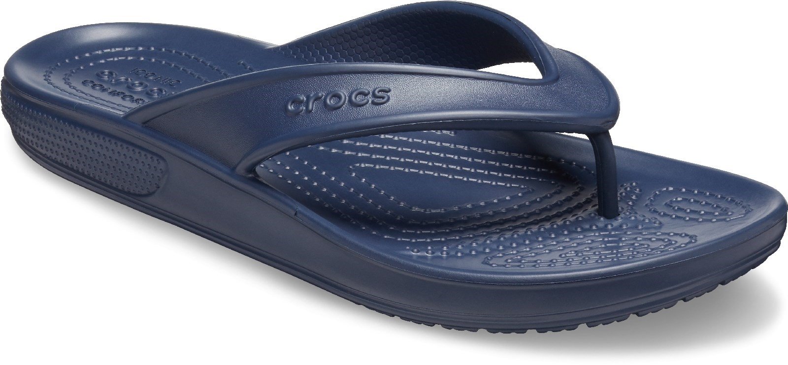 Crocs Women's Classic II Flip Flop Various Colours 30609 - Navy 3