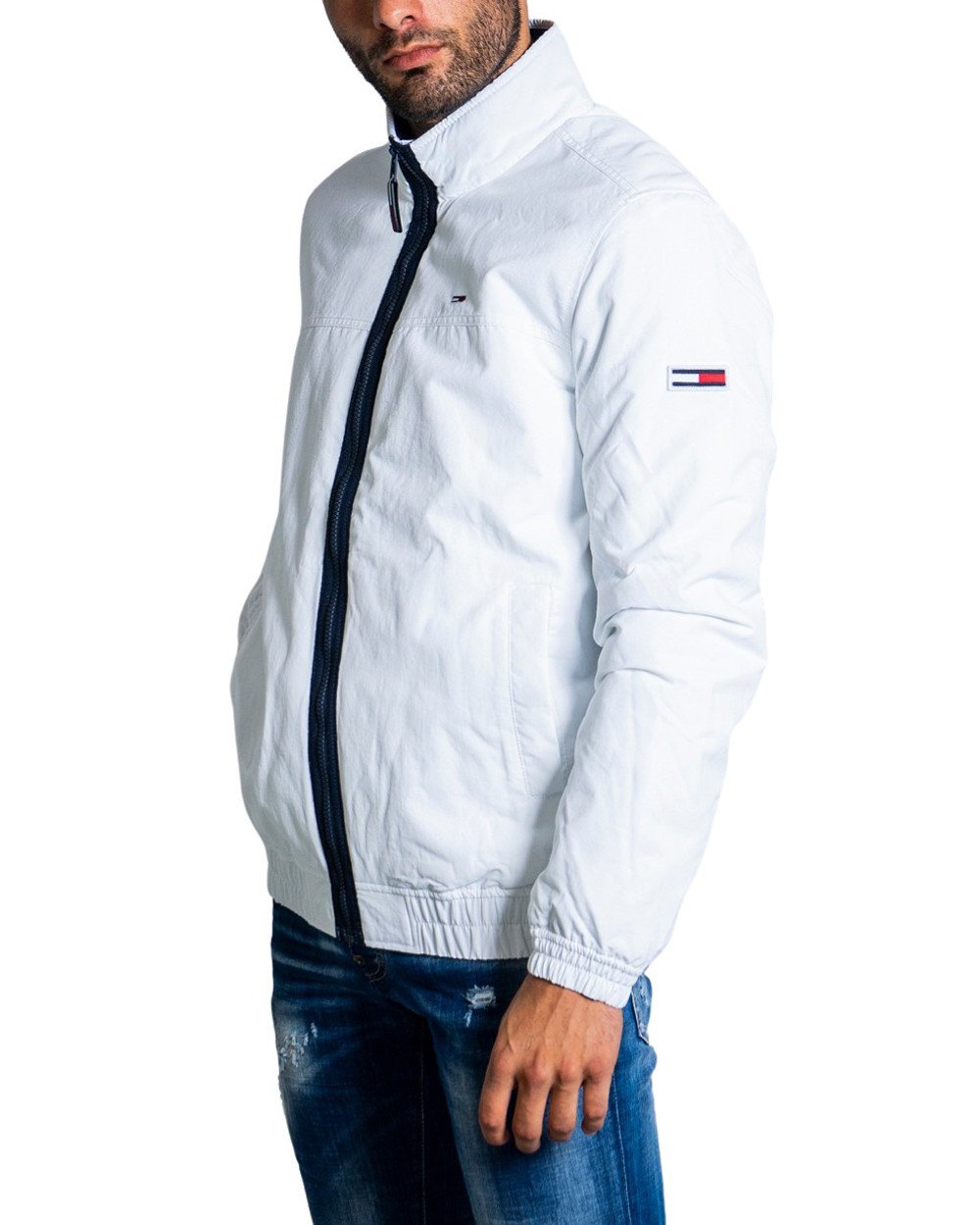 Tommy Hilfiger Jeans Men's Jacket Red 319928 - white M