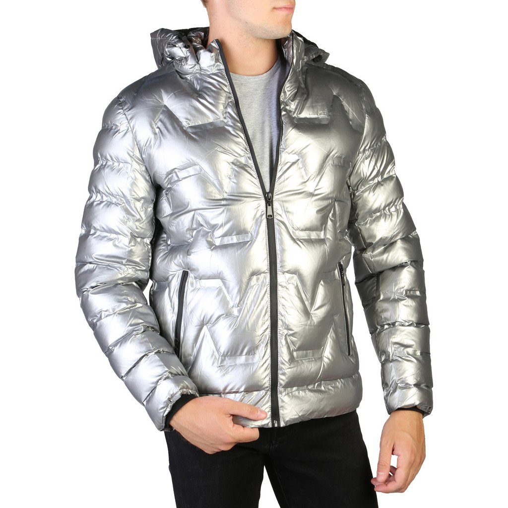 Alessandro Dell'Acqua Men's Jacket Grey 348337 - grey XXL