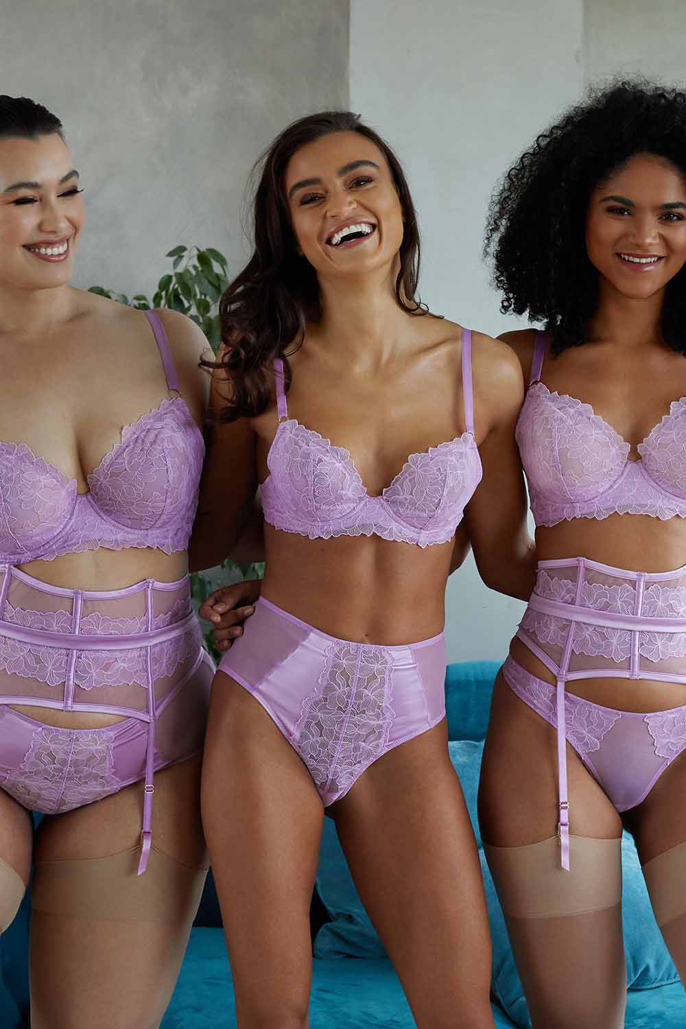 Playful Promises Lila Lilac Plunge Bra 30DD