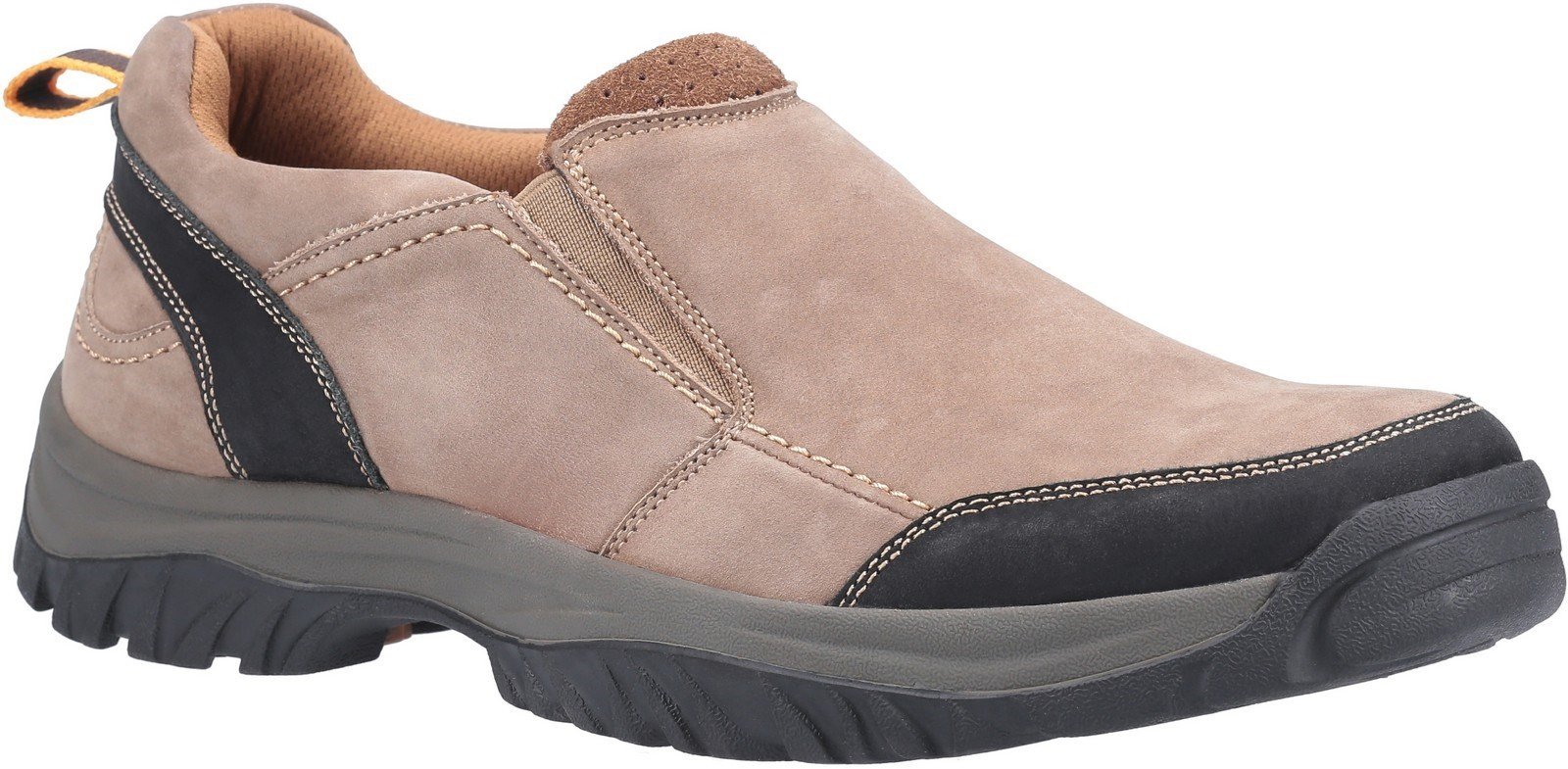 Cotswold Men's Boxwell Slip On Hiking Shoe Various Colours 30149 - Tan 7