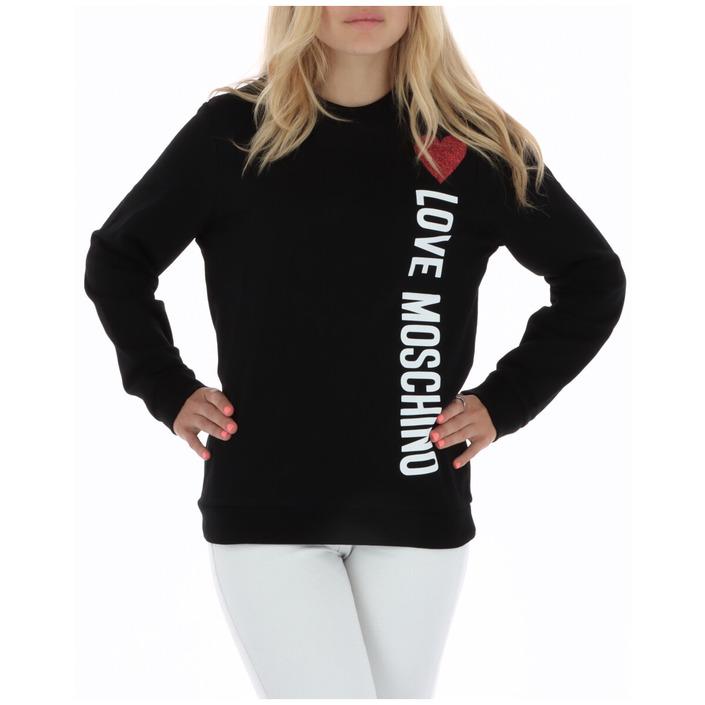 Love Moschino Women's Sweatshirt Black 320503 - black 38
