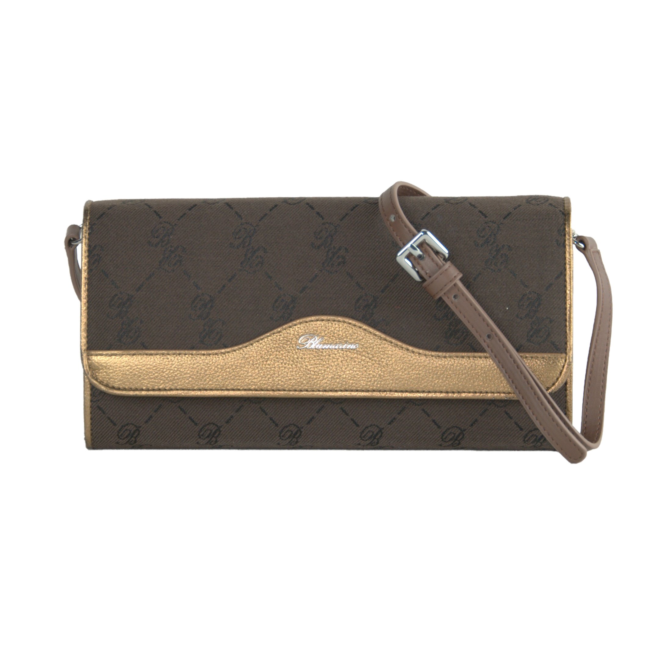 Blumarine Women's Clutch Bag Brown BL1421375