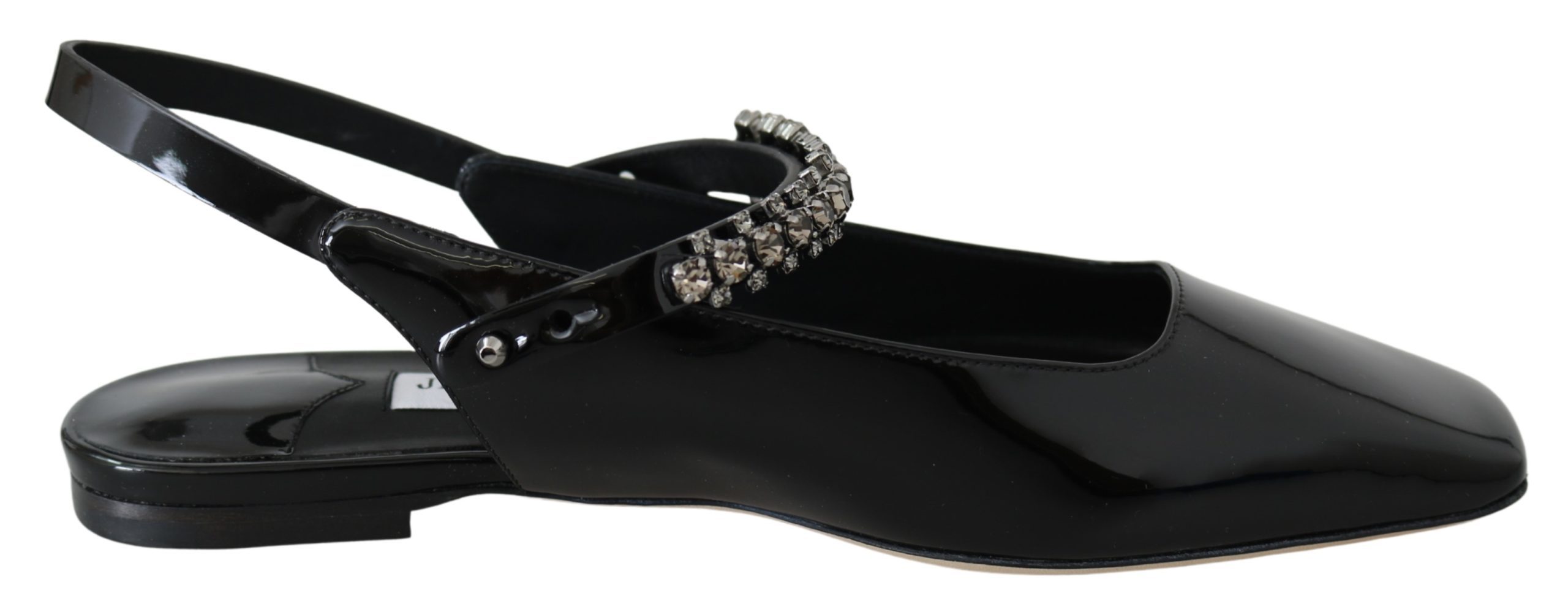 Jimmy Choo Women's Mahdis Flat Shoes Black 192954629175 - EU36.5/US6.5