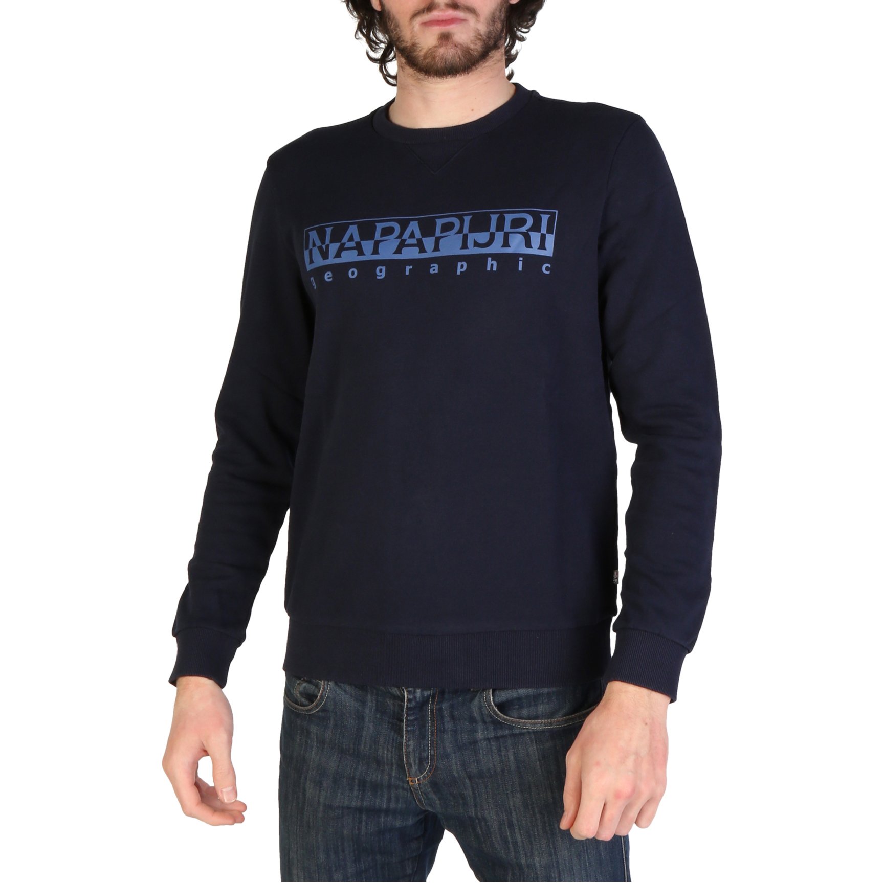Napapijri Men's Sweatshirt Red BEVORA_N0YIJ8 - blue S
