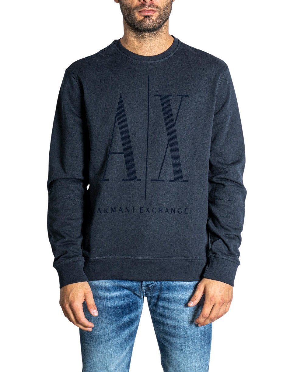 Armani Exchange Women's Sweatshirt Black 198477 - blue XS