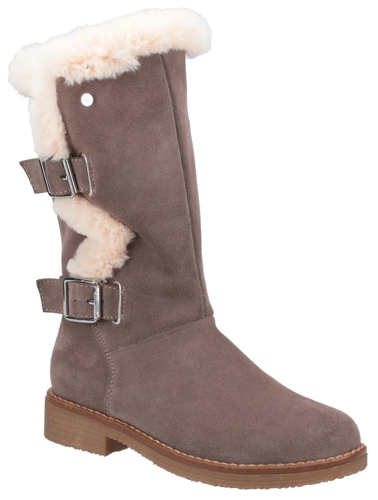 Hush Puppies Women's Megan Mid Boots Various Colours 31217 - Grey 3