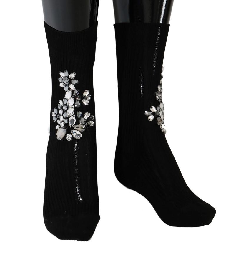 Dolce & Gabbana Women's Socks Black SCS50 - M