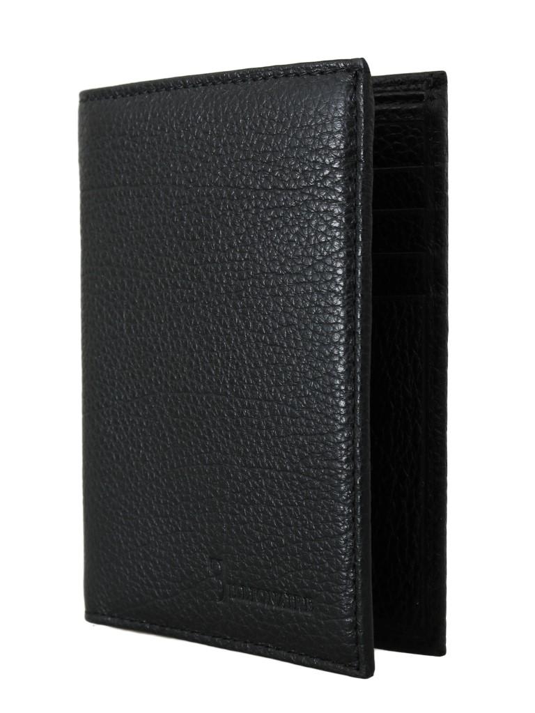 Billionaire Italian Couture Men's Leather Bifold Wallet Black VAS1433