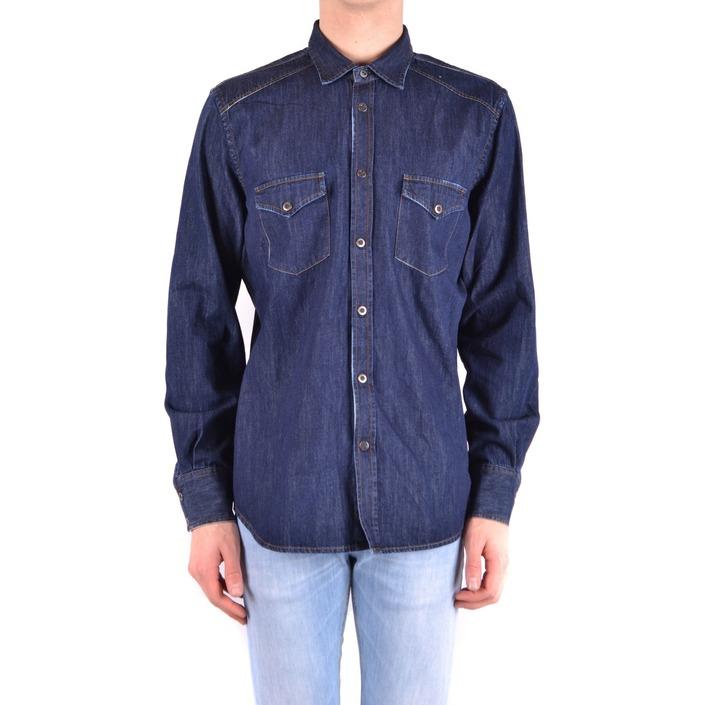 Jacob Cohen Men's Shirt Blue 161350 - blue L