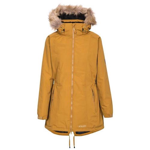 Trespass Women's Waterproof Padded Coat Various Colours Celebrity - Golden Brown XS