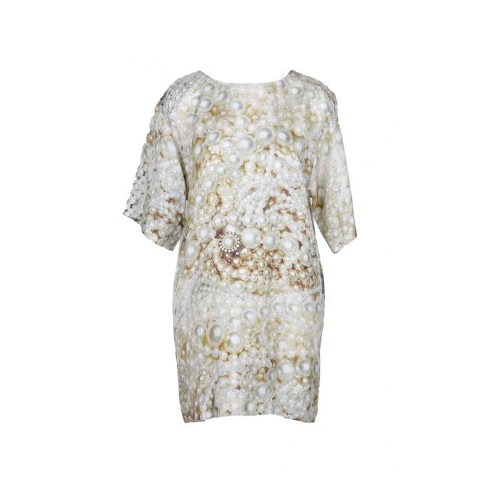 Boutique Moschino Women's Dress Beige 171614 - beige 38