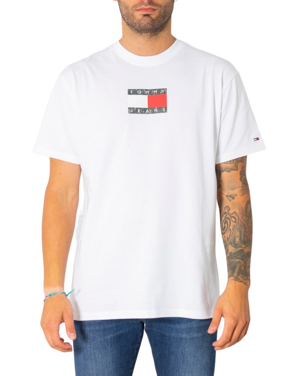 Tommy Hilfiger Jeans Men's Sweatshirt Various Colours 308082 - white-1 XS