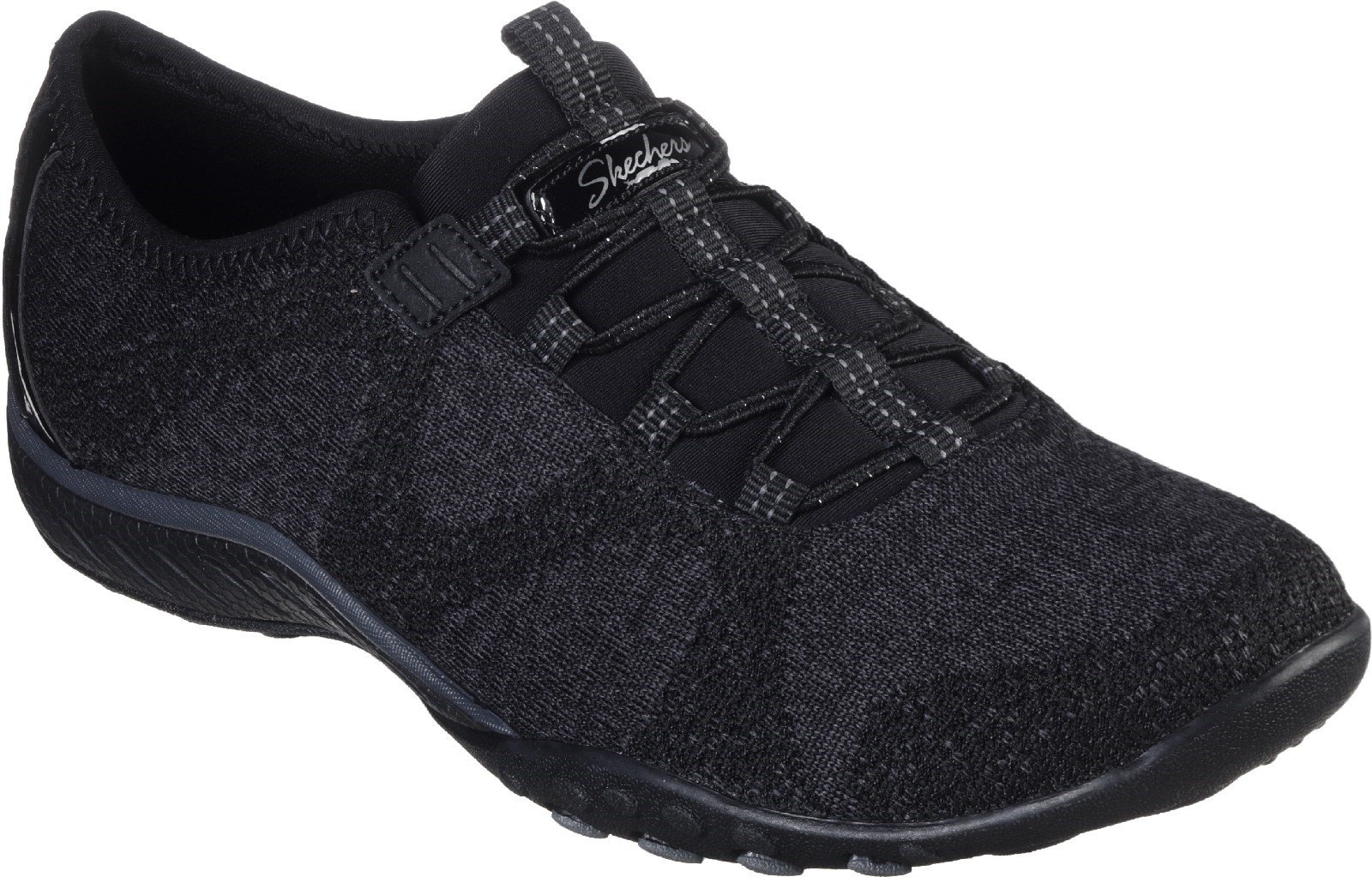 Skechers Women's Breathe-Easy Slip On Shoe Various Colours 30326 - Black 3