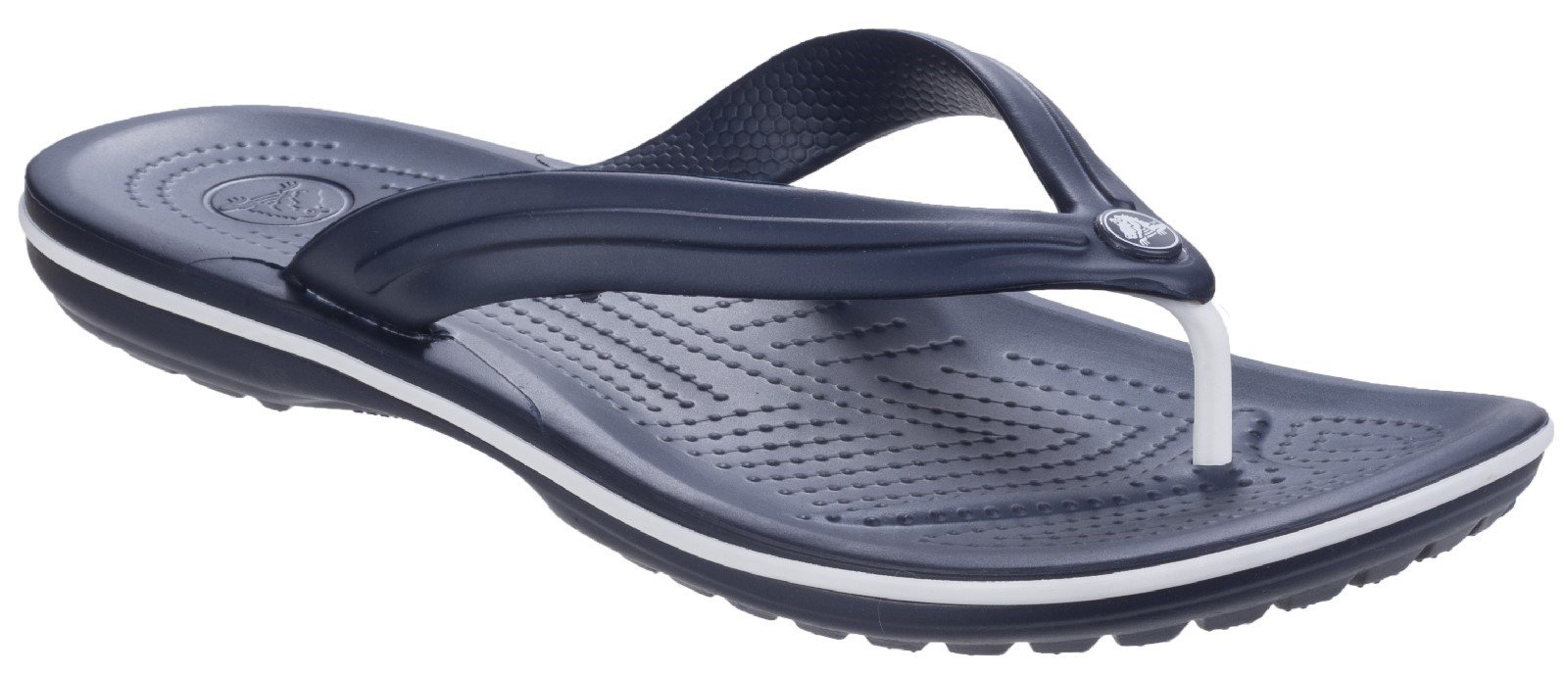 Crocs Unisex Crocband Flip Flops Various Colours 21067 - Navy 3