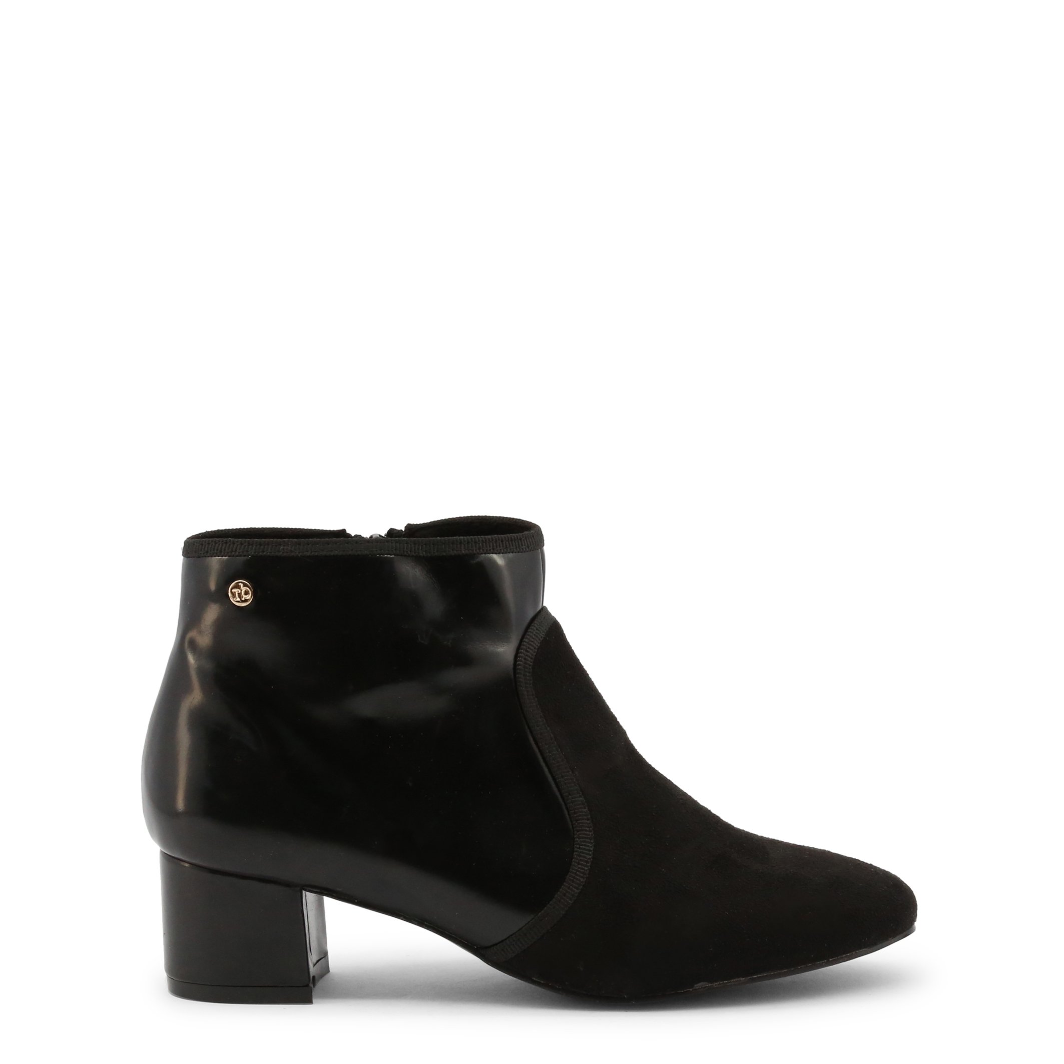 Roccobarocco Women's Ankle Boot Brown RBSC1J003 - black EU 36