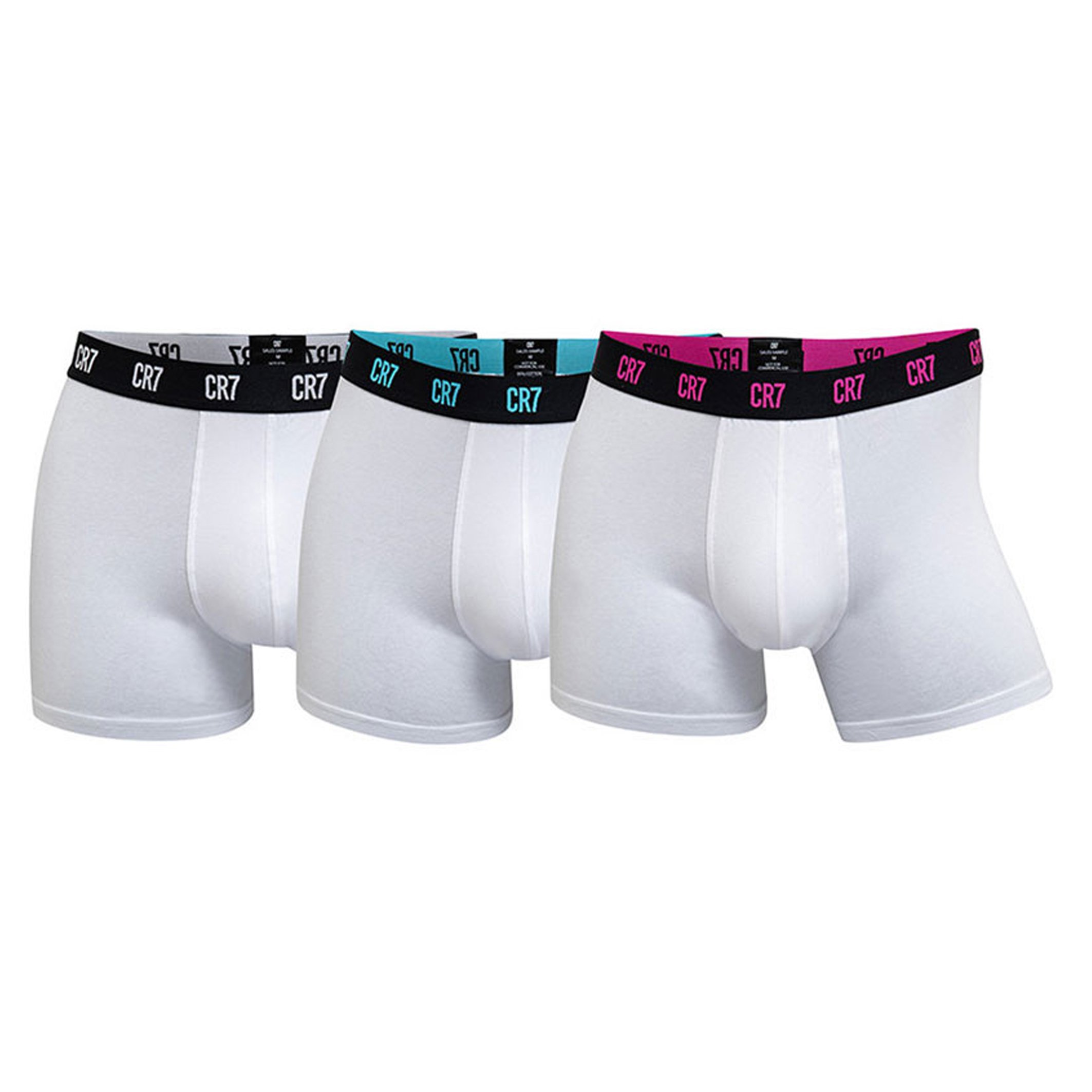 CR7 Cristiano Ronaldo Men's Boxer Shorts Various Colours 8100-49 - white S