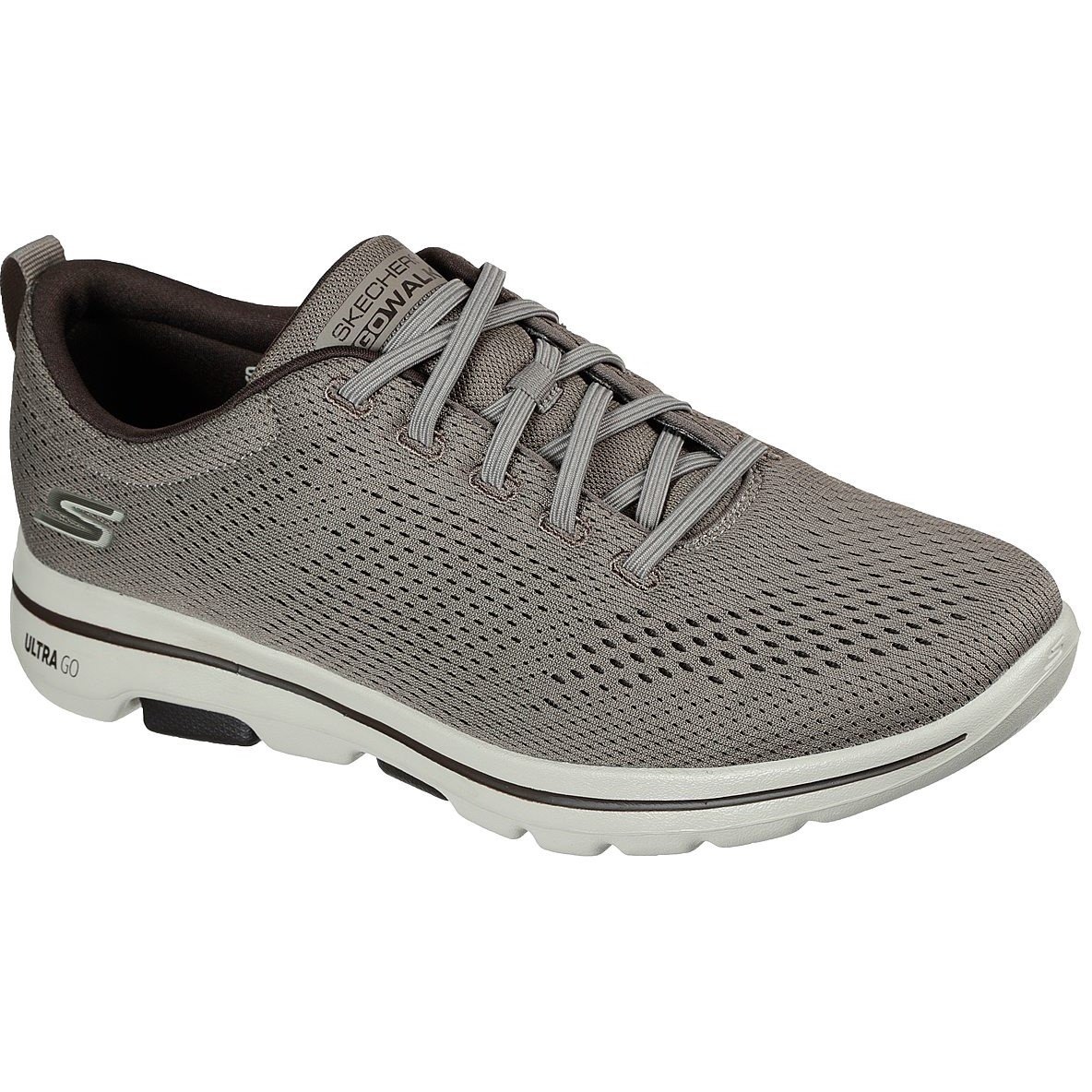 Skechers Men's Go Walk 5 Warwick Trainer Various Colours 32200 - Khaki 9