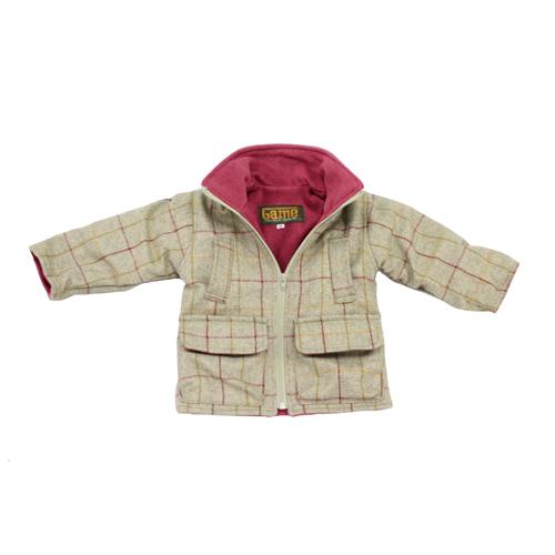 Game Technical Apparel Kid's Jacket Various Colours Stornsay Tweed - Pink 11 to 12 Years