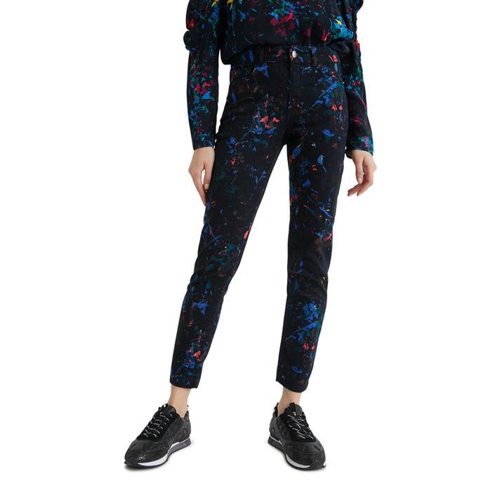 Desigual Women's Trousers Black 320035 - black w34